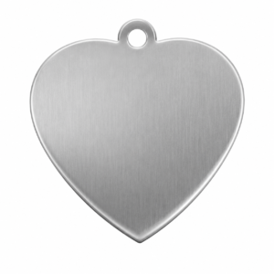 Id corazon acero inoxidable 316 18,5*20mm